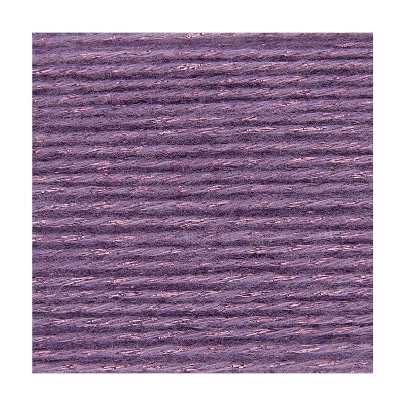 Rico Design Creative Fluffily with Glitter Thread, Colour 005 Purple,