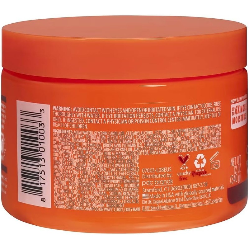 Cantu Coconut Crema Para Rizos, 12 oz