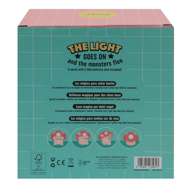 Mr.Wonderful Magic Light - To Give You Sweet Dreams, Mushroom,