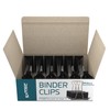 Small Binder Clips – 24 Pack Binder Paper Clips