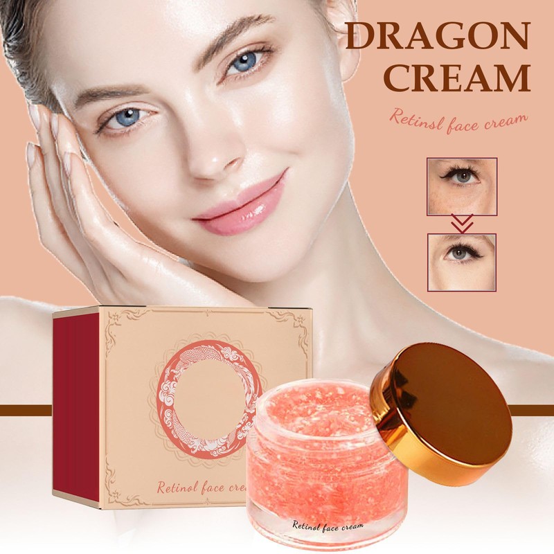 Hppsctink 2PCS Drachenblut-Crem,Straffende Gesichtscreme, Aufhellende Drachenblut-Creme, Feuchtigkeitsspendend & aufhellend, Straffende