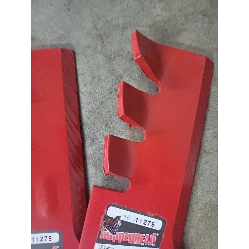 Copperhead NEW 3 Pack HD Mulching Blades for 48" Exmark