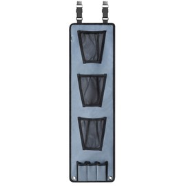 NEXT STATION Double-side Gun Safe Door Organizer,Handgun Hanger with Triple Mag Pouch and Mesh Pockets,Gun Cabinet Gun Safe Accessories Storage