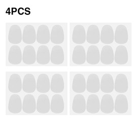 Faderr 32 Pieces Mouthpiece Cushions, Saxophone Clarinet Mouthpiece Cushions, Saxophone Clarinet Accessories, Saxophone Pads, Mouthpiece Cushions (Transparent)