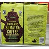 Trader Joe Organic Sumatra Medium Dark Roast Whole Bean Coffee