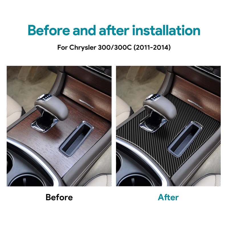 FXETRNL for Chrysler 300 300C (2011-2014) Gear Shift Panel Cover