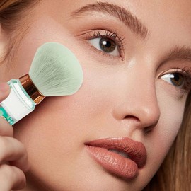 Loose Setting Powder Brush - Nail Blush Makeup Eyeshadow Brushes - Face Powder Brush, Large Makeup Tool Powder Brush for Shadow and Highlight