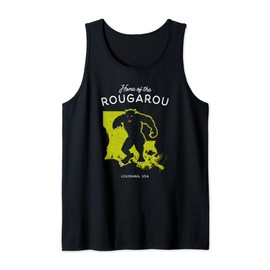 Home of the Rougarou - Louisiana, USA Cryptid Tank Top