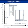 BRINKS Door Security Bar - Adjustable Brinks Door Security Bar