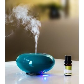 ZNERGY Blue Mizu(Water) Sleek Design Essential Oil Ultrasonic Diffuser Timer LED Light Aromatherapy