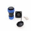 HangTon HE29 12 Pin Male Waterproof IP68 Round Current Socket