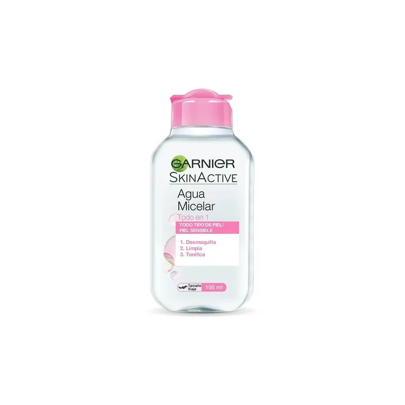 Agua Micelar Skinactive Todo En 1 Facial Garnier 100ml