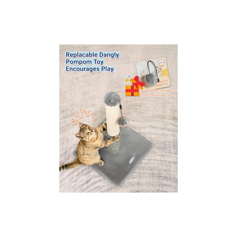 Happi N Pets Cat Scratching Post, Cat Scratcher for Indoor