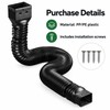 Retractable Rain Gutter Downspout Extension for Outdoor Drainage – Adjustable