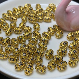 K Section Crystal Beads DIY Bracelet Charm ＆ Spacer ＆ Connector（ one pack per category） - Crystal Type: K61 (2 pcs per pack)