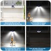 AmeriTop Solar Lights Outdoor 300 LED 7000K Motion Sensor Lights