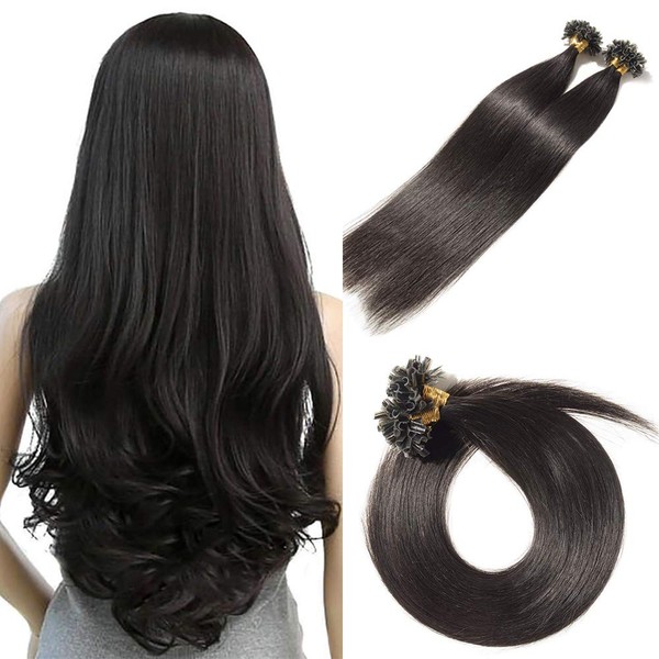 U Tip Pre Bonded Remy Human Hair Extensions 100 Strands