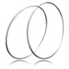 Hoop Earrings Silver 925 Large and Small Ladies – Real