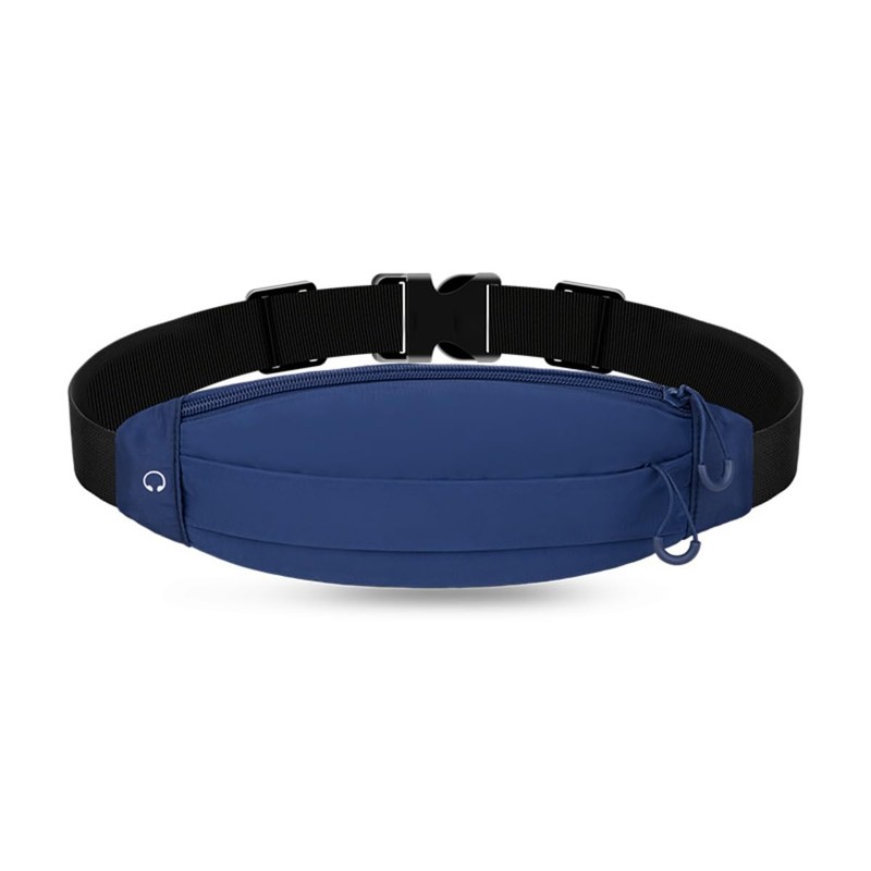 Cangurera Riñonera Deportiva para Correr Hombre Mujer, Azul