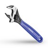 WORKPRO Wide Mouth Adjustable Wrench, 200mm Metric Adjustable Spanner with
