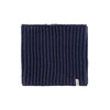 Sterntaler Unisex Knitted Tube Scarf Plain, navy