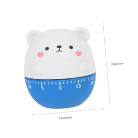 iplusmile Cartoon Kitchen Timer Adorable Mechanical Timer for Management Easy to Use Kitchen Supply for Cooking Study and Exercise Design