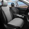 West Llama Linen Car Seat Covers-Breathable & Soft-Front Car Seat