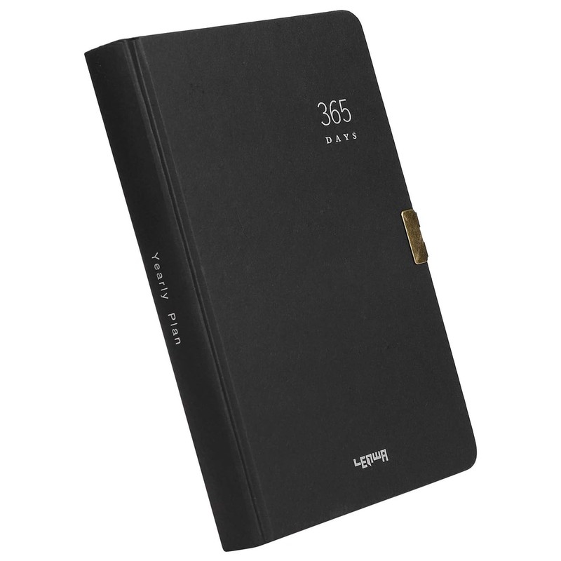 ITODA 365 Days Secret Diary Lockable Notebook A5 Password Notepad