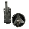 Door Lock Plastic Black