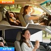 ZATOTOO Car Window Shades Forester 2019-2024 Custom Sun Shades Full