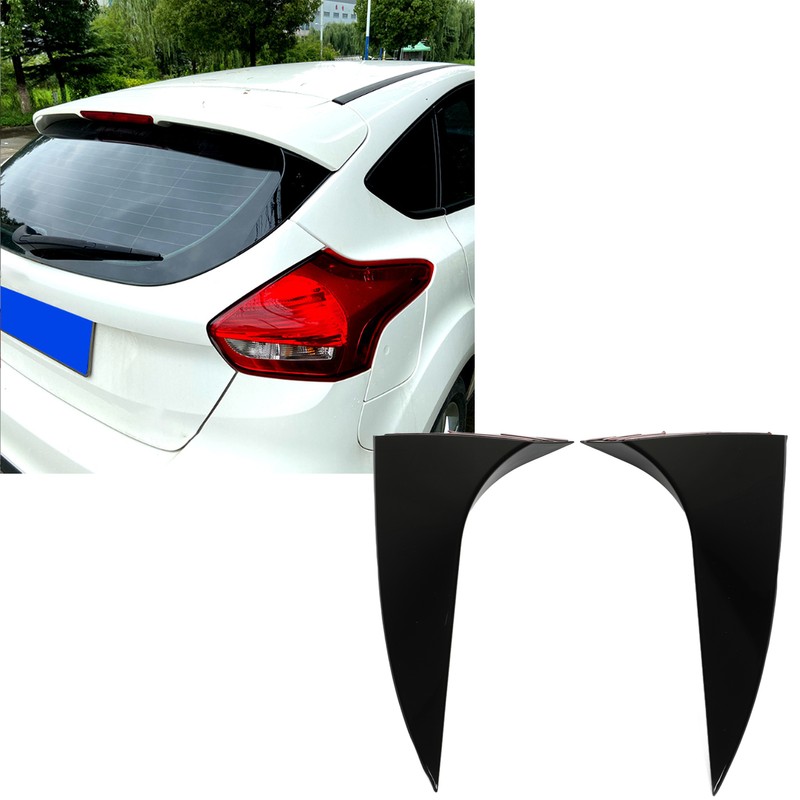 1pair Rear Window Side Spoiler Replacement for Ford Focus Hatchback