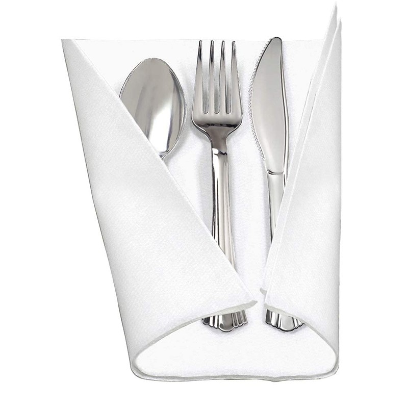 Reflections Fork, Knife, and Spoon Kit in a White Linen-Quality