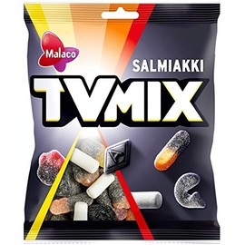 Cloetta Malaco TV Mix Salmiakki Rubbery 10 Pack of 280 g