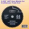 MTP 6x 3-3/8-inch 10mm Arbor Carbide Tip/HSS/ Diamond Circular Saw