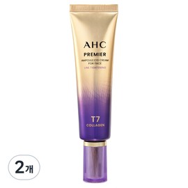 AHC Premier Line Tightening Ampoule in Eye Cream, 60ml, 2 pieces / AHC 프리미어 라인 타이트닝 앰플 인 아이크림, 60ml, 2개