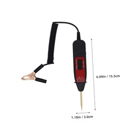 ABOOFAN Automotive Diagnostic Voltage Test Pen Multi Function Electrical System Tester with Real Display Extendable Spring Cable for Easy Use Cars Trucks and Motorcycles