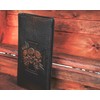 DK86 Skull Long Wallet For Men Full Grain Leather with