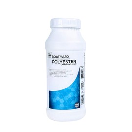 FGCI BOATYARD Polyester Resin Laminating Resin, Fiberglass Cloth, Glassing, 1 Quart w/MEKP Hardener, Clear Resin Fiberglass KIT, Boat Surfboard Building, Fiberglass Boat Repair KIT, Fiber Glass Resin