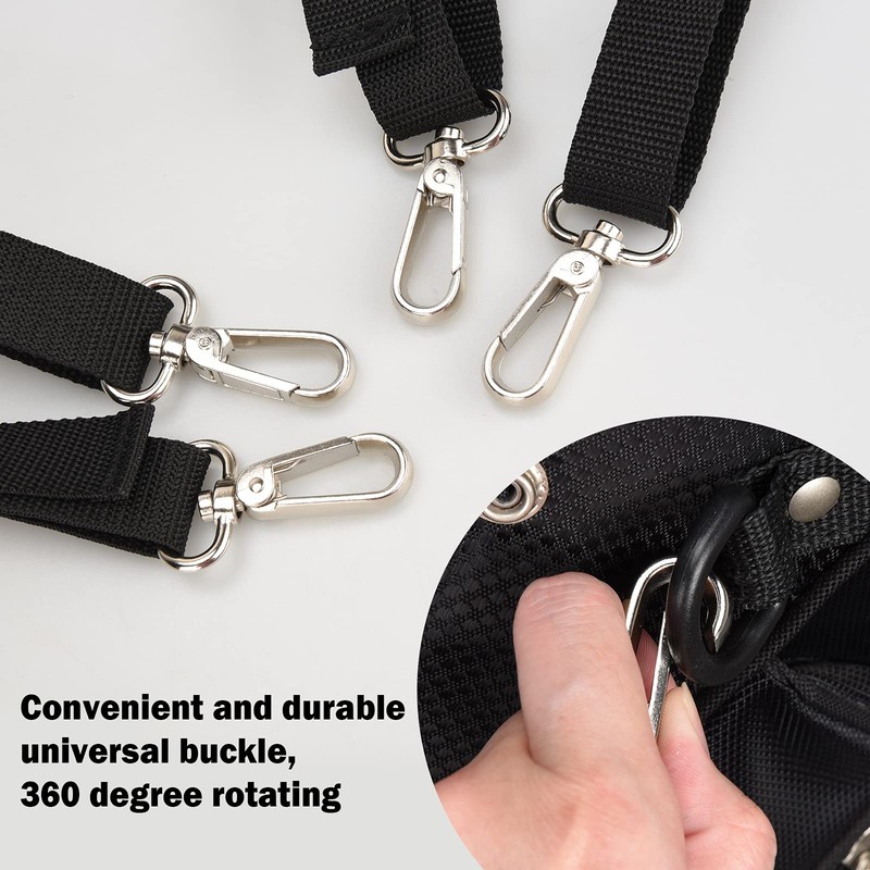 Big Teeth Golf Cart Bag Straps Replacement Shoulder Padded Comfortable