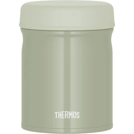 JEB-400 KKI Thermos Vacuum Insulated Soup Jar, 13.5 fl oz (400 ml), Khaki, All Parts Dishwasher Safe, Hot and Cold Cleaning, Easy to Clean and Easy to Clean with a Round Mouth Design