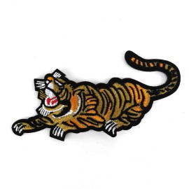 unbranded TIGER Iron On Patch Wild Animal Zoo Jungle 2167