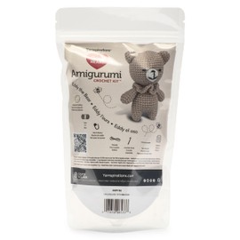 Red Heart Amigurumi Kit-Eddy The Bear, 1