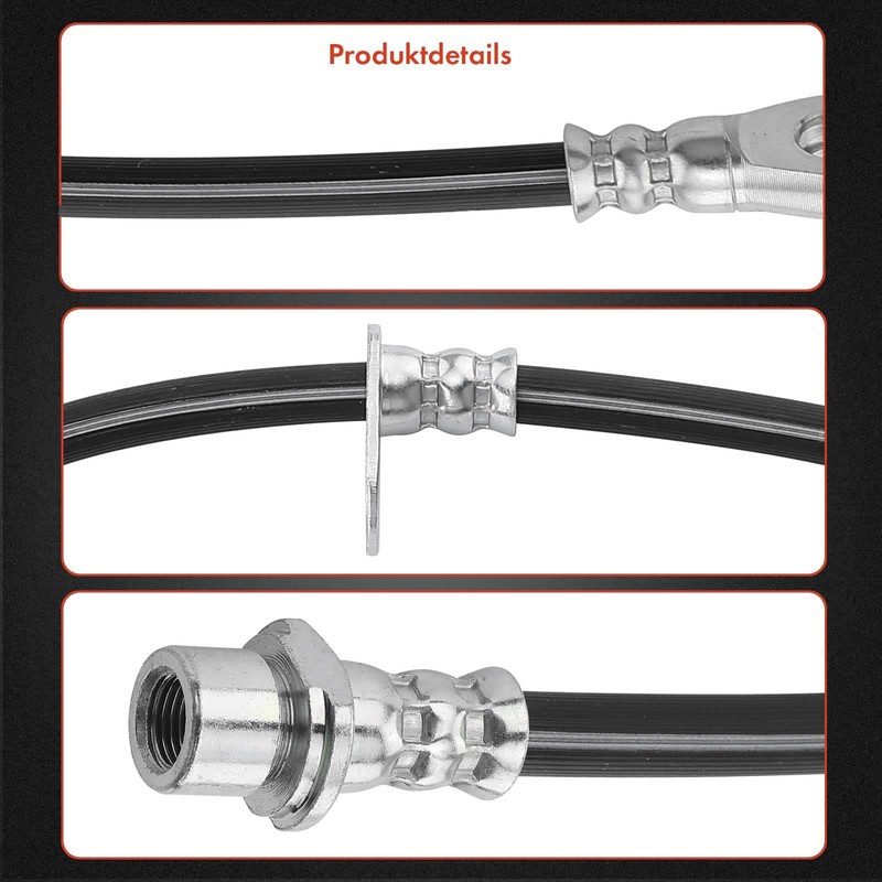 Frankberg Brake Hose Front Left Compatible with Yaris KSP9 NCP9