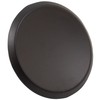 Die-Cast Bi-Fold Closet Door Knob, 1-3/4 Inches, Matte Black by
