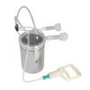 Manual Milking Machine 2000ml Effort Saving Control Stainless Steel Bottle