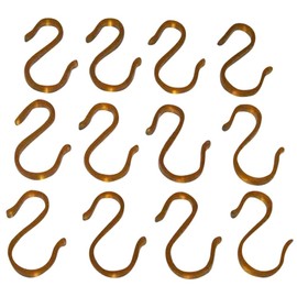 12 AMBER Indiana PUNCH BOWL CUP S HOOKS HANGERS