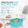 Xomoo 2 Cup Silicone Freezer Trays with Lids, Silicone Soup