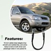 Quctaki 2 PCS Tailgate Lift Support Cable Set Driver and