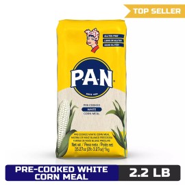 P.A.N. Pre-Cooked White Corn Meal for Traditional Latin Dishes