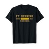 Fort Benning Georgia, Harmony Church Airborne and Infantry T-Shirt